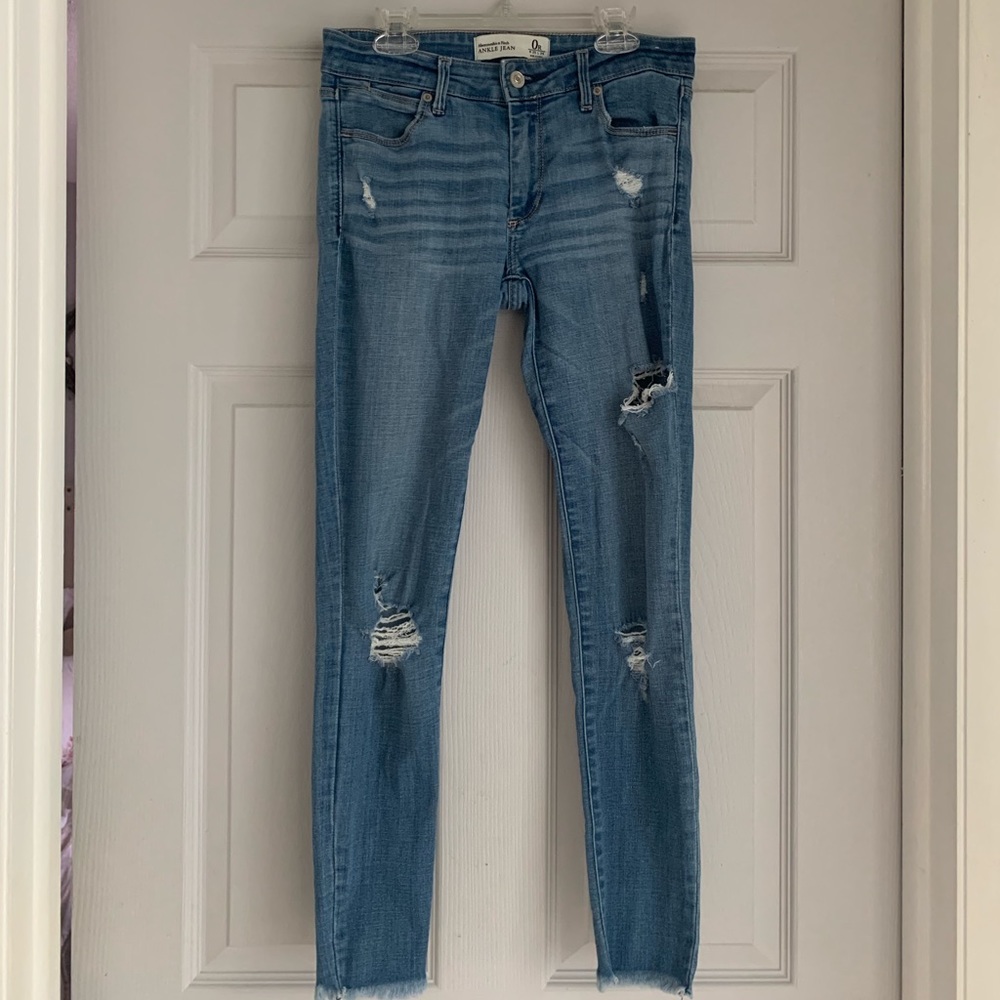 abercrombie and fitch ankle jeans!!!